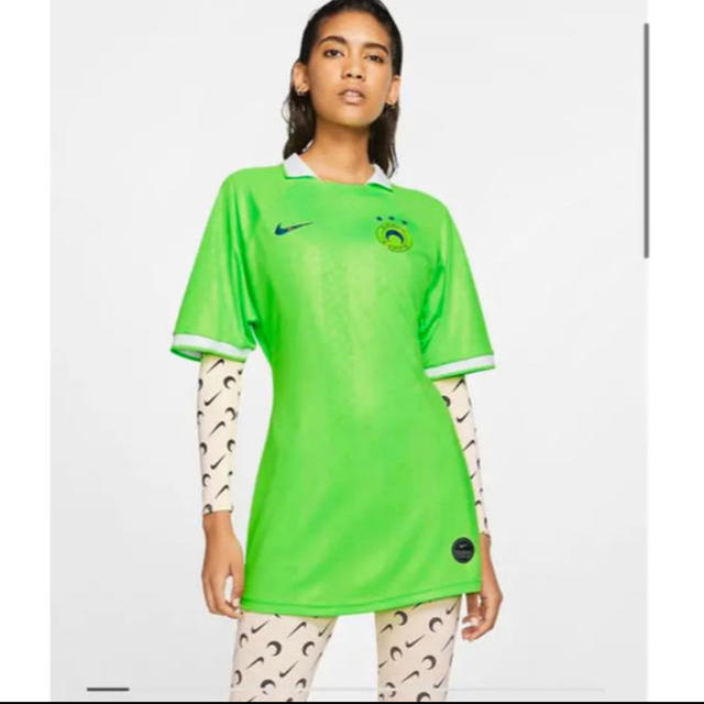 NIKE(ナイキ)のmarine serre  NIKE コラボTシャツ レディースのトップス(Tシャツ(半袖/袖なし))の商品写真