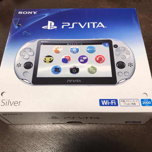 PlayStation Vita(プレイステーションヴィータ)の新品未使用　PlayStationVITA 本体 PCH-2000 ZA25」 エンタメ/ホビーのゲームソフト/ゲーム機本体(携帯用ゲーム機本体)の商品写真