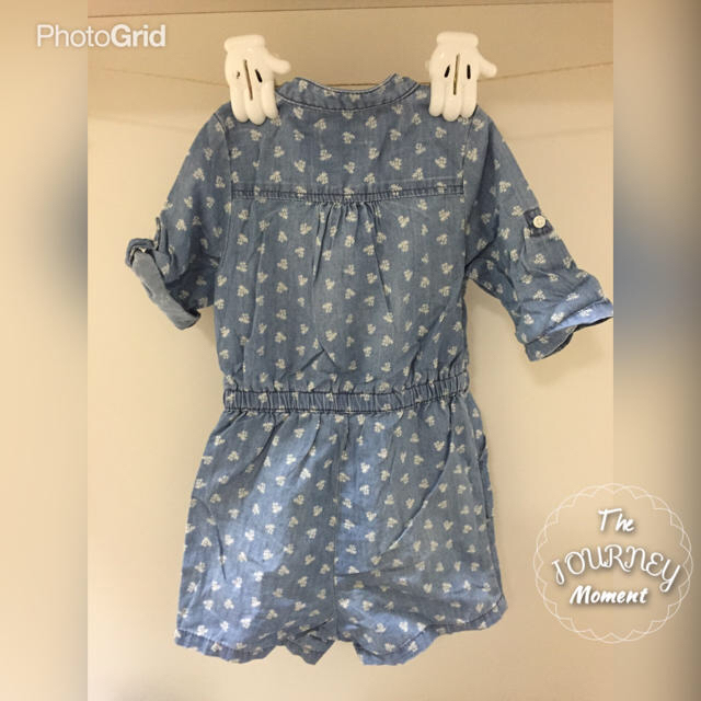 babyGAP(ベビーギャップ)のまき様③ GAP5分袖オールインワン キッズ/ベビー/マタニティのベビー服(~85cm)(パンツ)の商品写真