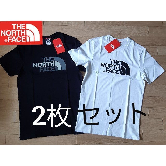 即購入即発送OK2枚組 ロゴTシャツ THE NORTH FACE