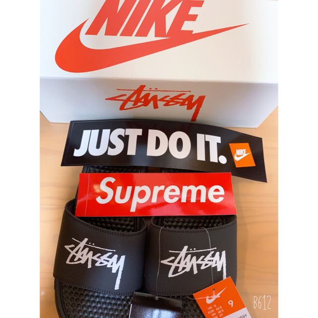 Nike stussy スリッポン　べナッシー　サンダル