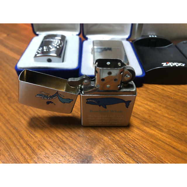 ZIPPO(ジッポー)のしっぽ様専用　zippo sterling silver 真ん中の１つ メンズのファッション小物(タバコグッズ)の商品写真