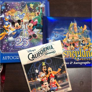 ディズニー(Disney)の✨貴重掘り出し物✨カルフォニアディズニー　AUTOGRAPHセット✨(キャラクターグッズ)