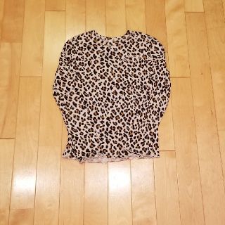 ザラキッズ(ZARA KIDS)のzara kids ヒョウ柄ロンT(Tシャツ/カットソー)