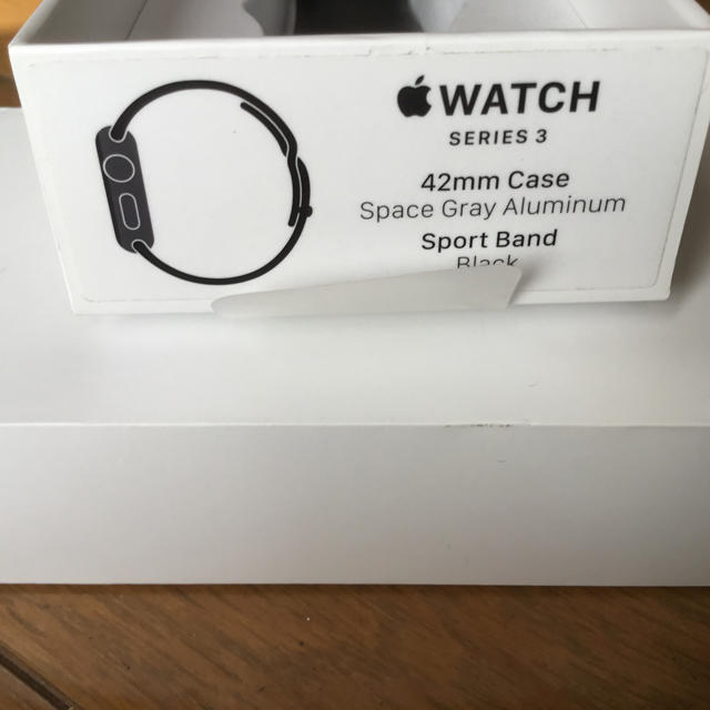 Apple(アップル)のApple  watch  series3 GPS 美品 メンズの時計(腕時計(デジタル))の商品写真