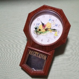 ディズニー(Disney)のくまのプーさん 振り子時計(掛時計/柱時計)