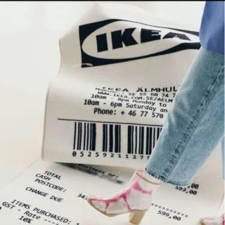 イケア(IKEA)のIKEA × Virgil Abloh MARKERAD Rug White (ラグ)