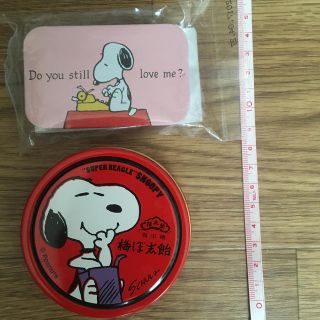 スヌーピー(SNOOPY)のスヌーピー  缶　2点(小物入れ)