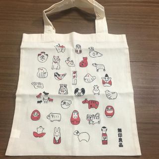 ムジルシリョウヒン(MUJI (無印良品))の【未使用】無印良品　MUJI エコバッグ　ミニトート　①(エコバッグ)