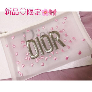 ディオール(Dior)のDIOR ディオール  限定♡シースルーポーチ/ノベルティポーチ　(ポーチ)