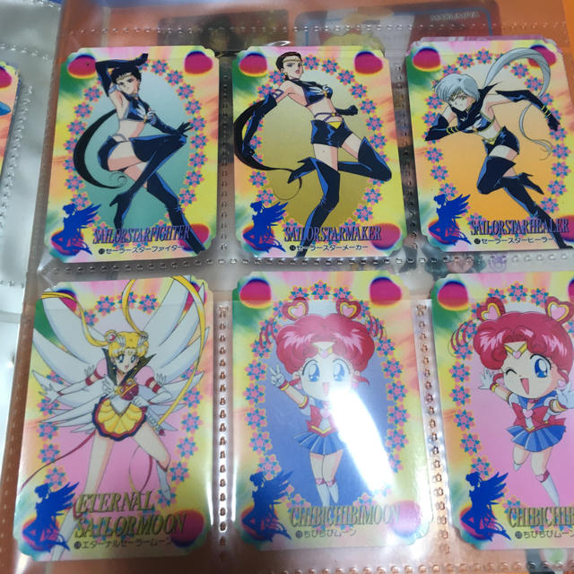 セーラームーン  セーラースターズ　カードダス　80枚以上 エンタメ/ホビーのアニメグッズ(カード)の商品写真