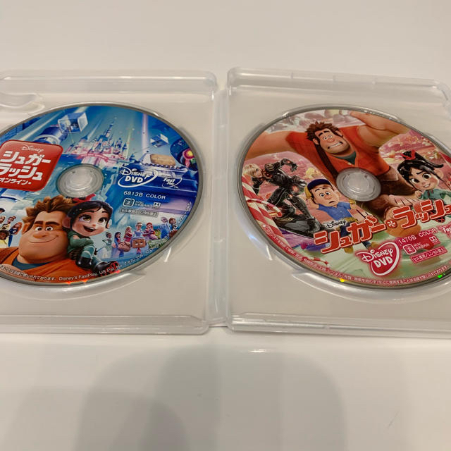 Disney(ディズニー)のシュガーラッシュ＆シュガーラッシュオンライン★DVDセット エンタメ/ホビーのDVD/ブルーレイ(アニメ)の商品写真