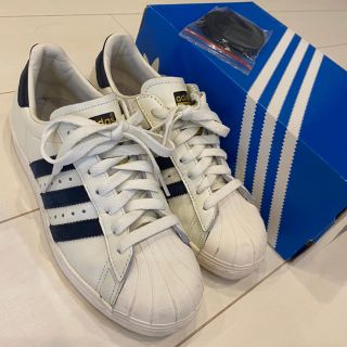 アディダス(adidas)の美品！adidas アディダス スーパースター　80s vintage DX(スニーカー)