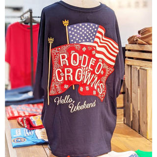 ロデオクラウンズ(RODEO CROWNS)のネイビーT ロデオクラウンズ (Tシャツ(半袖/袖なし))