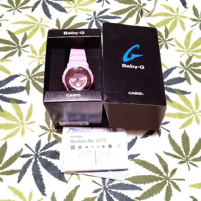 Baby-G(ベビージー)の未使用品☆CASIO Baby-G bga-101　ジーショック　ピンク レディースのファッション小物(腕時計)の商品写真