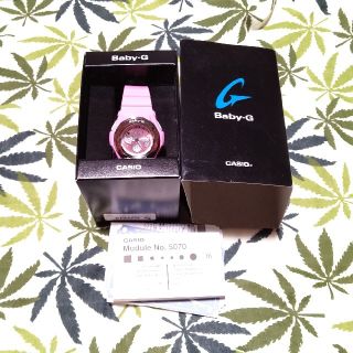 ベビージー(Baby-G)の未使用品☆CASIO Baby-G bga-101　ジーショック　ピンク(腕時計)