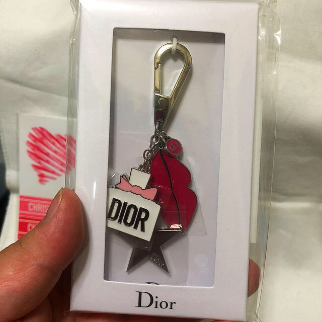 Dior(ディオール)のdior ノベルティー非売品 レディースのファッション小物(キーホルダー)の商品写真