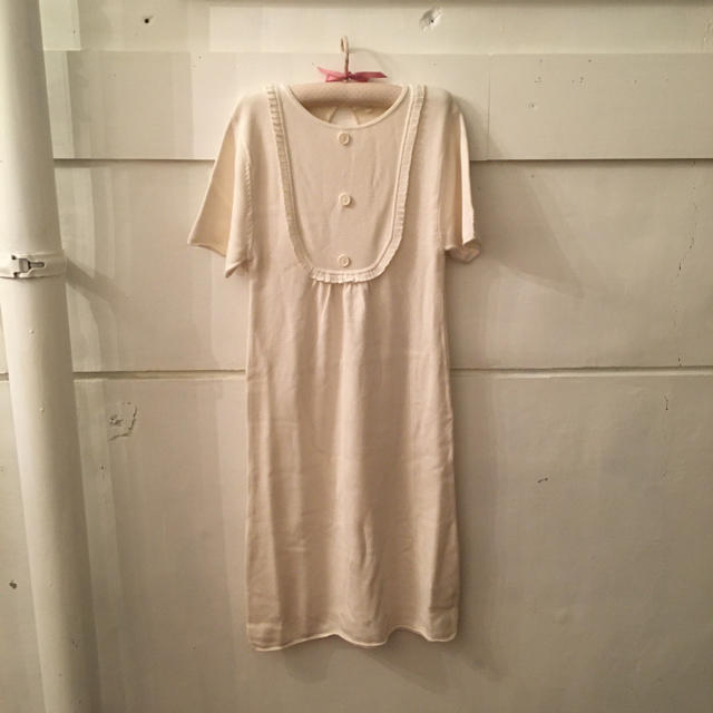 Chloe(クロエ)のChloé  cotton knit onepiece. レディースのワンピース(ひざ丈ワンピース)の商品写真