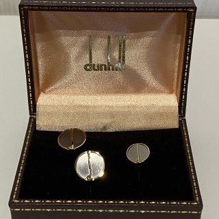 ダンヒル(Dunhill)のダンヒル　カフスボタン+ネクタイピン(ネクタイピン)