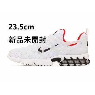 ナイキ(NIKE)のSTUSSY NIKE AIR ZOOM KUKINI WHITE/RED(スニーカー)