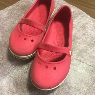 クロックス(crocs)の【クロックス】女児用　C12  18.5cm  シューズタイプ(サンダル)