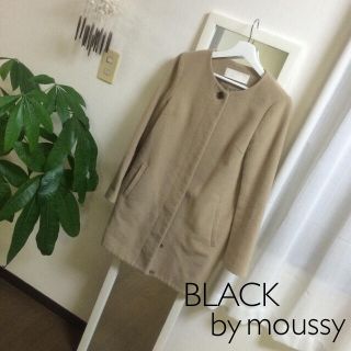 ブラックバイマウジー(BLACK by moussy)のノーカラーコート(スプリングコート)