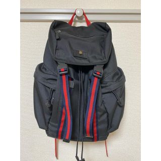 グッチ(Gucci)のGUCCI テクノキャンバスバックパック(バッグパック/リュック)