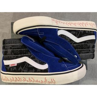 シュプリーム(Supreme)のVans x Lotties Skateshop sk8-hi blue(スニーカー)