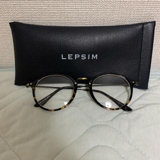 レプシィム(LEPSIM)のLEPSIM べっこうフレーム伊達メガネ(サングラス/メガネ)