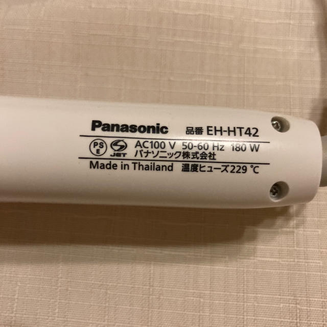 Panasonic(パナソニック)のPanasonic EH-HT42-W パナソニック ヘアアイロン コテ スマホ/家電/カメラの美容/健康(ヘアアイロン)の商品写真