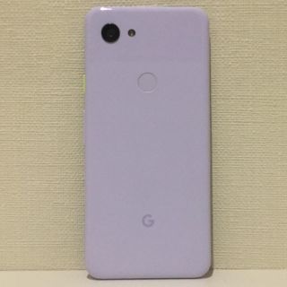 アンドロイド(ANDROID)の【ジャンク ・超美品】Google Pixel 3a パープル(スマートフォン本体)