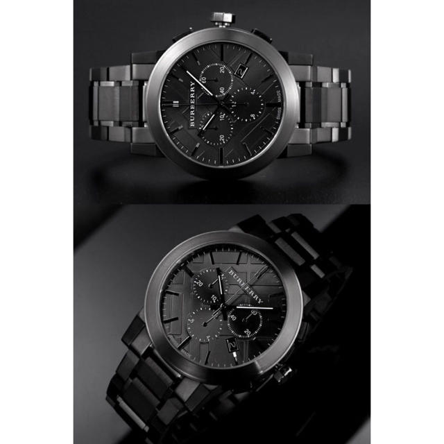 BURBERRY - 本物鑑定済Burberryﾊﾞｰﾊﾞﾘｰﾌﾞﾗｯｸ高級腕時計BU9354新品の