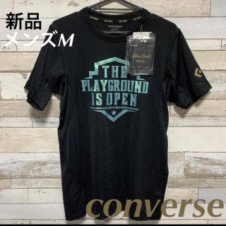 コンバース(CONVERSE)のCONVERSEコンバース バスケットボールウェアプリントTシャツ メンズM新品(バスケットボール)