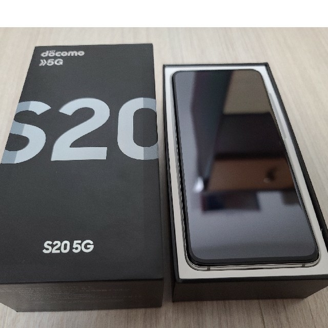 Galaxy S20 5G SC-51A ホワイト ドコモ SIMフリー 正規登録店 スマホ/家電/カメラ
