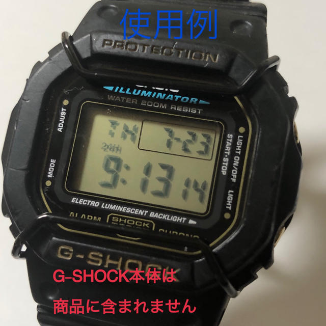 CASIO(カシオ)のカシオG-SHOCK DW-5600用 プロテクター バンパー メンズの時計(腕時計(デジタル))の商品写真