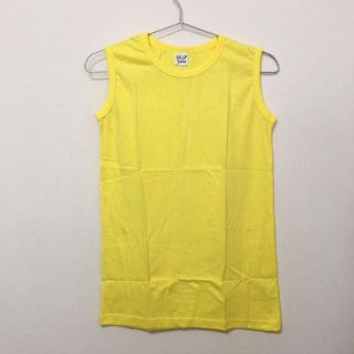 スキップランド(Skip Land)の新品★スキップランド★黄色タンクトップ（150）　綿100％(Tシャツ/カットソー)