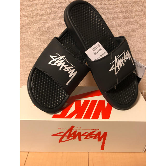 Stussy Nike Benassi べナッシ 26cm ステューシー ナイキ - サンダル