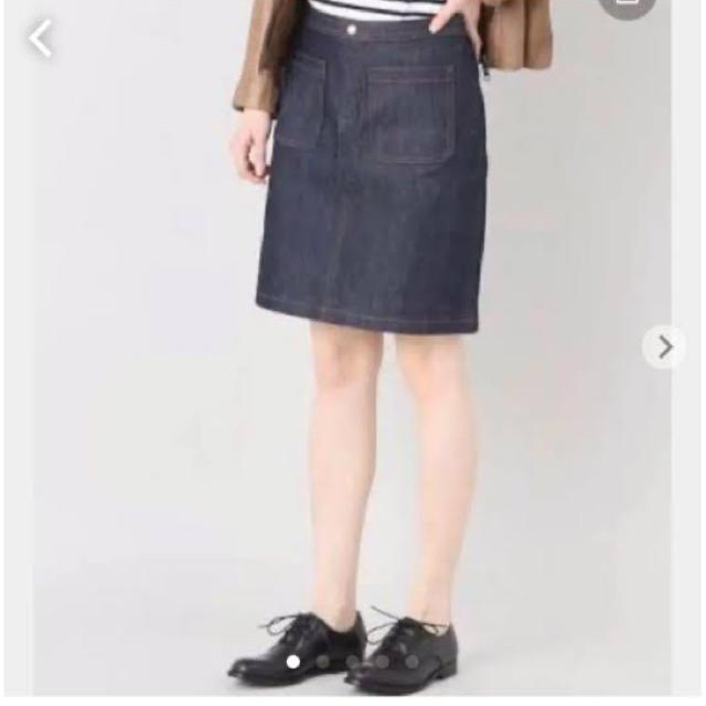 A.P.C(アーペーセー)のあや様　デニムスカート レディースのスカート(ミニスカート)の商品写真