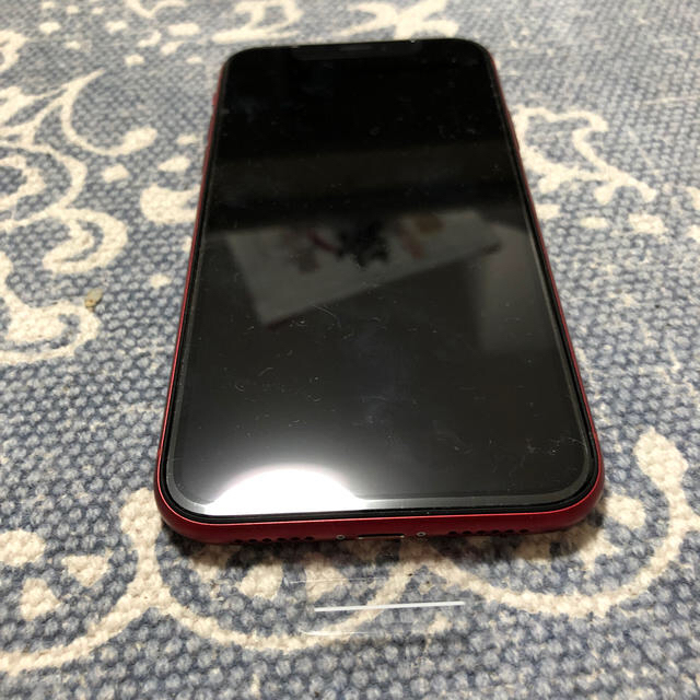 iPhone(アイフォーン)のiPhone XR 64GB レッド スマホ/家電/カメラのスマートフォン/携帯電話(スマートフォン本体)の商品写真