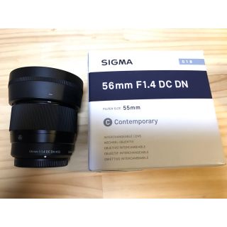 SIGMA - SIGMA 56mm F1.4 DC DN （マイクロフォーサーズ）の通販 by に