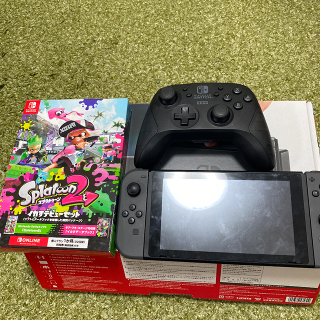 Nintendo Switch(ニンテンドースイッチ)のNintendo Swich セット エンタメ/ホビーのゲームソフト/ゲーム機本体(家庭用ゲーム機本体)の商品写真