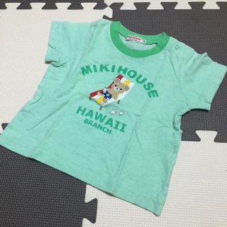 ミキハウス(mikihouse)のミキハウス♡バカンス？プッチーTシャツ/80(Ｔシャツ)