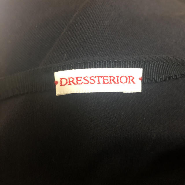 DRESSTERIOR(ドレステリア)の☆大幅値下げ☆ドレステリアのブラックワンピース レディースのワンピース(ひざ丈ワンピース)の商品写真