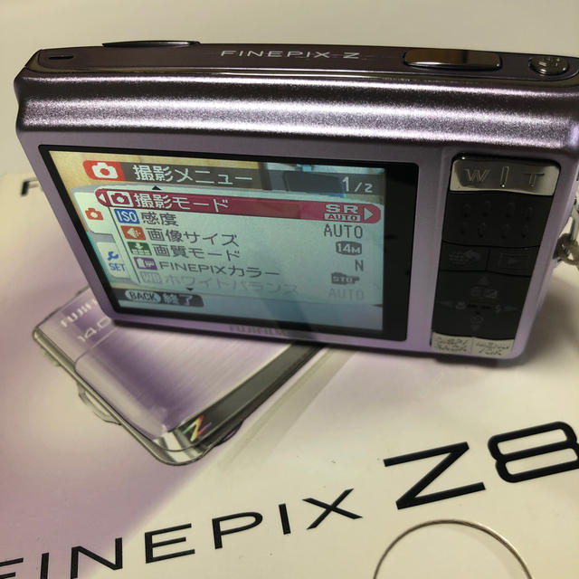 富士フイルム - いちご様専用品FinePix Z80 【バイオレット】完動品