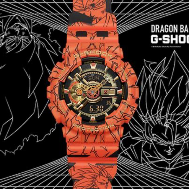 G-SHOCK(ジーショック)のドラゴンボール×G-SHOCK コラボ メンズの時計(腕時計(デジタル))の商品写真