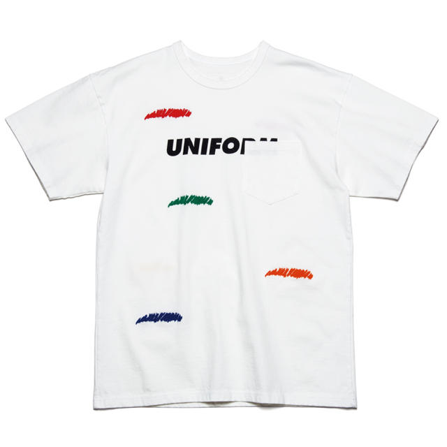 uniform experiment(ユニフォームエクスペリメント)のUE 2020 S/S COLOR REPAIR POCKET TEE メンズのトップス(Tシャツ/カットソー(半袖/袖なし))の商品写真