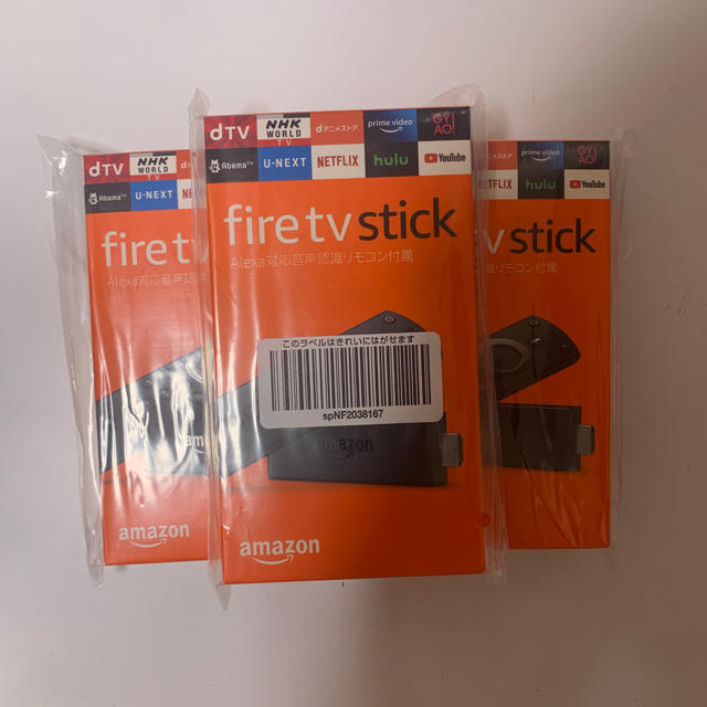 ファイア｢Fire TV Stick｣3個セット