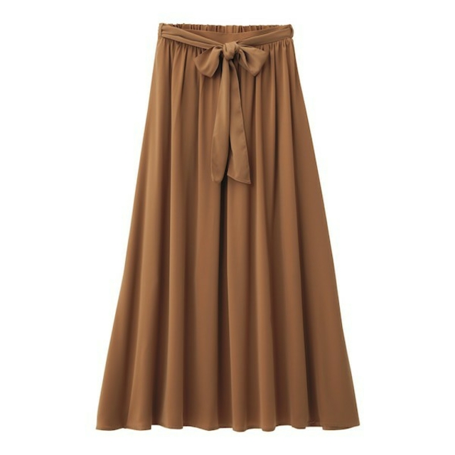 GU(ジーユー)のGU♡サテンマキシスカート レディースのスカート(ロングスカート)の商品写真