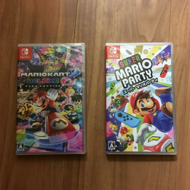 新品未開封】マリオカート8デラックス マリオパーティ セット Switch 新品未開封】マリオカート8デラックス マリオパーティ セット Switch
