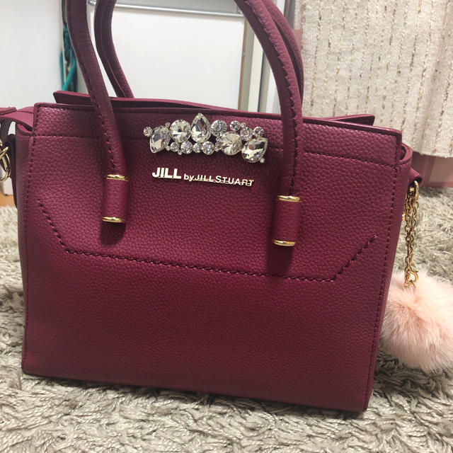 JILL by JILLSTUART(ジルバイジルスチュアート)のジルバイジルスチュアート ビジューロイヤルトート JILL レディースのバッグ(ハンドバッグ)の商品写真